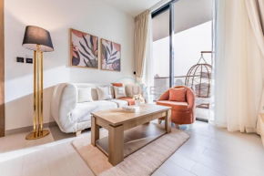City Views 1BR with Private Balcony, Binghatti House, Jumeirah Village Circle by Deluxe Holiday Homes